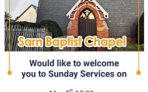 Sarn Baptist Chapel Poster