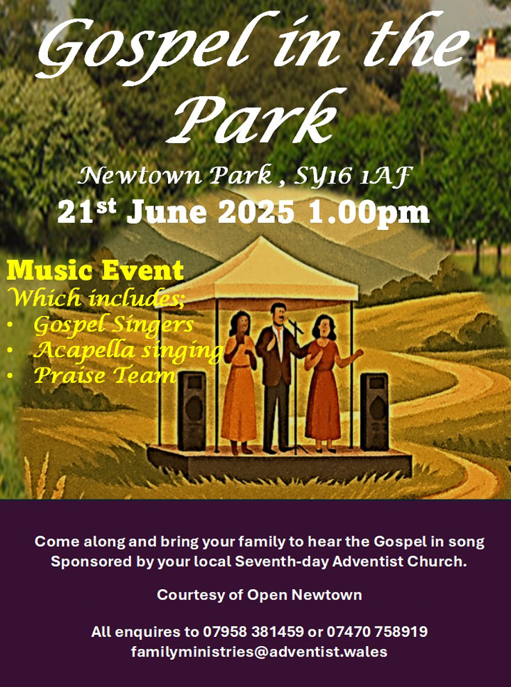 🎶Gospel In The Park 2025🌳Bluesdigital, Newtown, Powys
