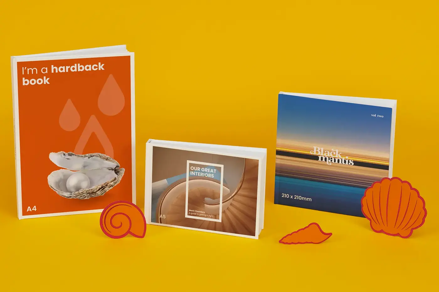 Image of custom printed Hardback Books - Bluesdigital, Newtown, Powys