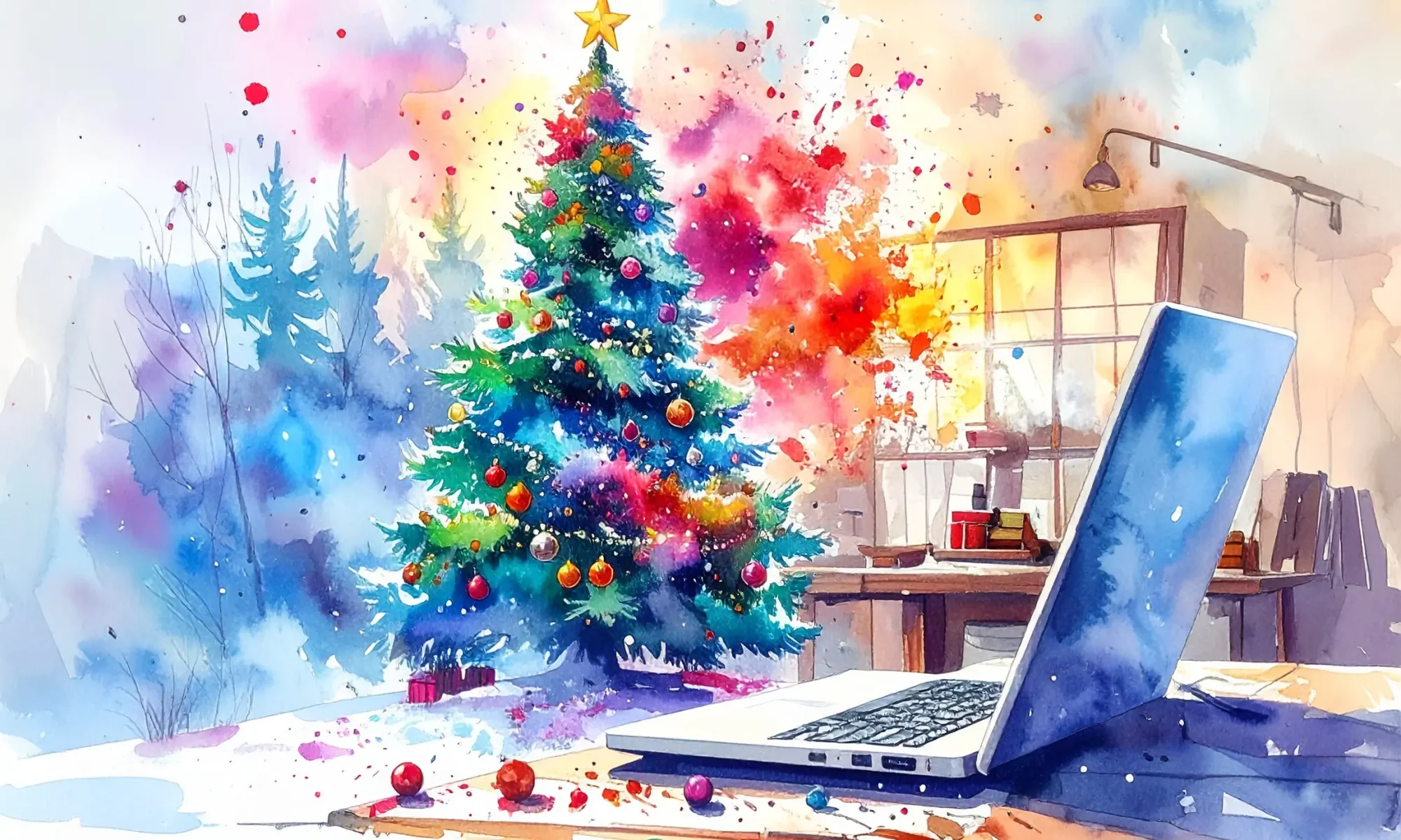 Busy computer shop - Bluesdigital, Newtown, Powys