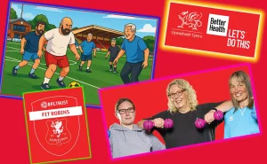 Posters printed by Bluesdigital for Newtown AFC