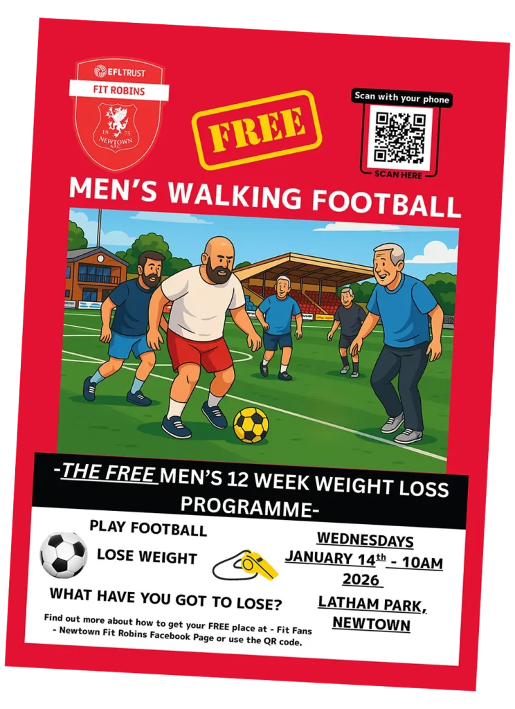 Posters printed for Newtown AFC