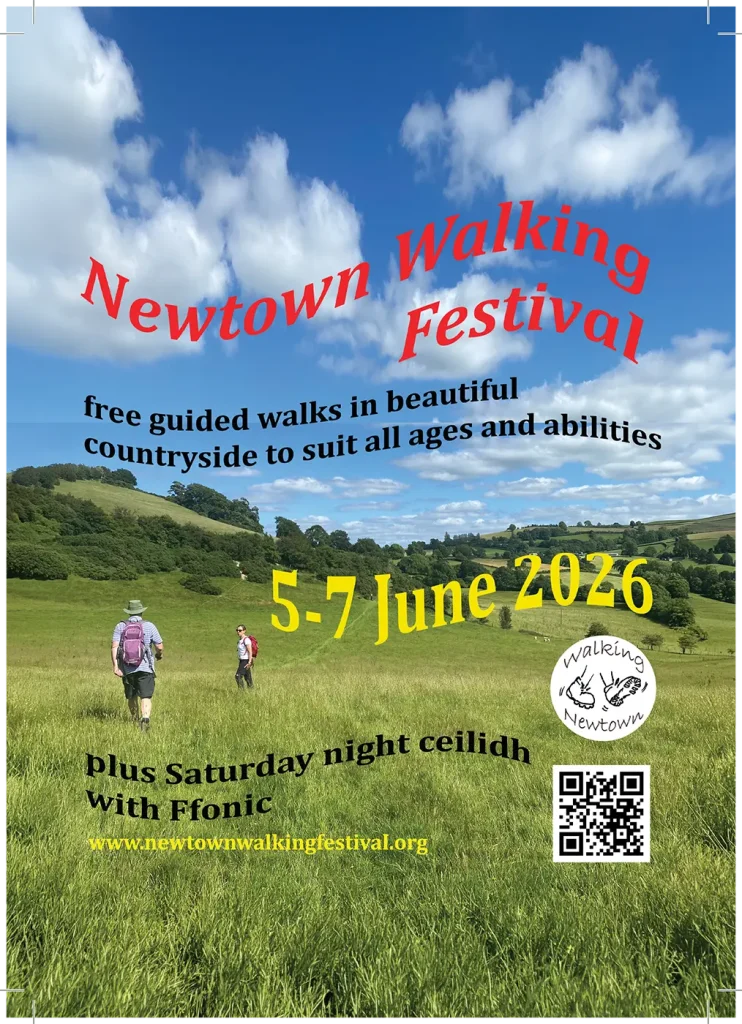 Newtown Walking Festival A5 Flyers - Bluesdigital Newtown Printers