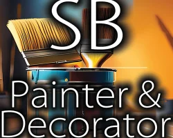 07854 622 133 Steve Best Painting and Decorating logo for wood repair specialist.